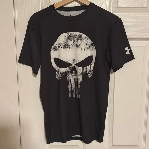 Under Armour The Punisher Compression Shirt Men’s Large - Picture 1 of 4